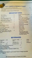 Mt Whitney Restaurant menu