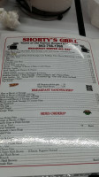 Shorty's Grill food