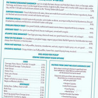 Neptune's Surfside Grill menu