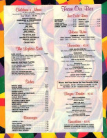 Kings Valley Diner menu