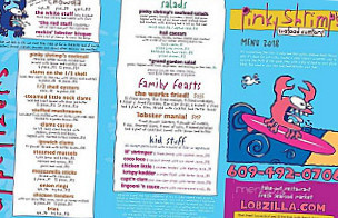 Pinky Shrimp's Seafood Co menu