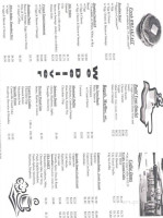 The Original Cafe Bistro menu