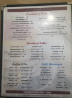 The Grill menu