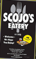 Scojo's menu