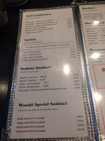 Wasabi Bistro menu