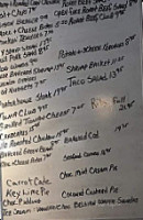 Top O'th' Hill menu