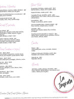 La Ingrata Camden menu