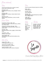 La Ingrata Camden menu