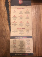 Tony Soprano's Pizza menu