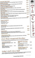 Salem Oak Vineyards menu