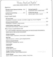 Mojito's Cuban Bistro menu