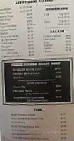 Riverside Inn menu