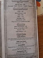 La Nueva Casita Cafe menu