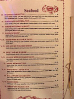 China Palace menu