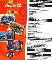 Del Taco menu