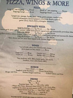 Katy's Fly-in menu