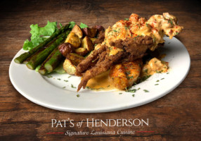 Pat's of Henderson Restaurant. inside