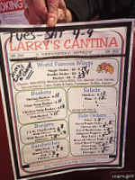 Larry's Cantina menu