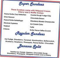 Fifties Grill And Dairy menu