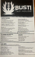 Busti's Tap House menu