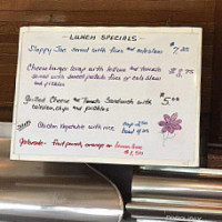 Dan's Diner menu