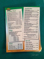 Hobeau's menu