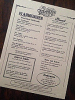 Flammerie menu