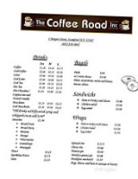 The Coffee Road menu