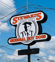 Stewarts Original Hot Dogs food