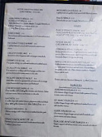 Keene Valley Ausable Inn menu