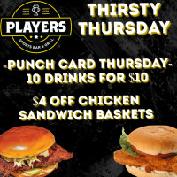 Players Sports Grill food