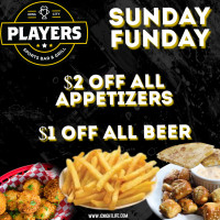 Players Sports Grill food