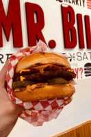 Mr. Bill's Burgers food