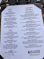 Sandbar menu