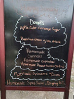 Dilo's Heavenly Donuts menu