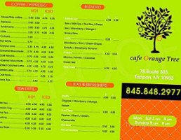 Cafe Orange Tree menu