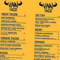 Van Smokey Meat Shop Market menu