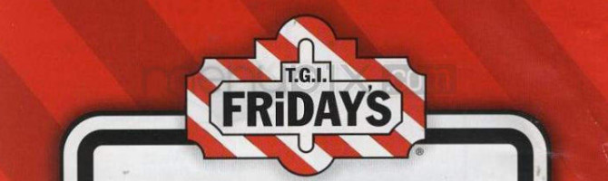 T.g.i. Friday's menu