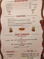 El Vaquero Mexican menu