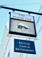 The Major Oak British Cafe outside
