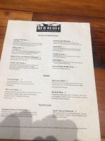 Red Bluff Tap House menu