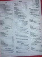 Spanky Oliver's Ice Cream menu