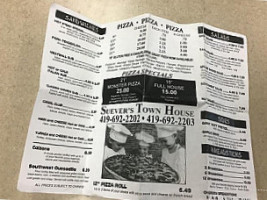 Suever's Town House Drive Thru menu