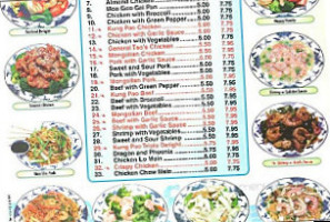 General Wok menu