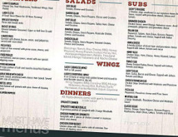 Lucky's Pizza Subs menu