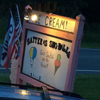 Hatteras Sno-balls outside