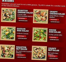 Kfc menu