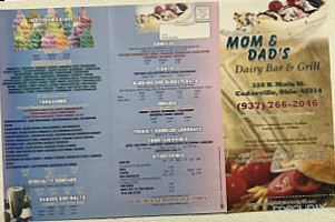Mom Dad's Dairy menu