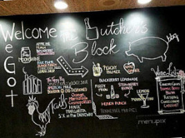 The Butchers Block Bbq menu
