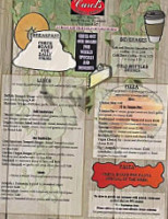 Carols Organic Eatery menu